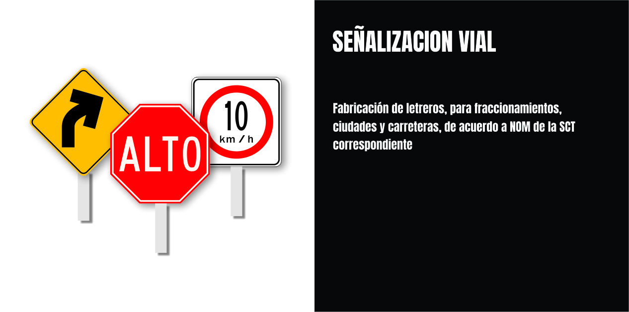 SEÑALIZACIN VIAL